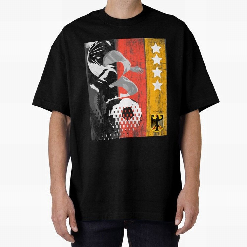 Fan Design Germany 2026 Classic T-Shirt Feel International Energy from Global Football Passion for FIFA World Cup 2026, Connected to CR7, Argentina, France and Brazil, Classic Soccer Heritage, Championship Pressure, Fan Loyalty and International