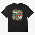 Iran World Cup 2026 Football Legacy Classic T-Shirt Capture Global Football Passion for FIFA World Cup 2026 Group Stage, Made for Cristiano Ronaldo, England and Germany, Vintage Soccer Flavor, Modern Football Stars, National Flags and Final Night