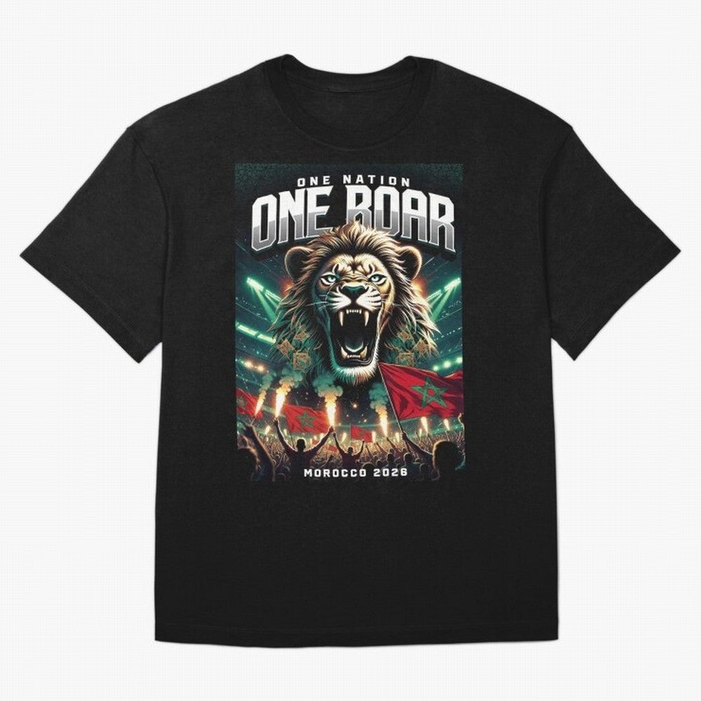 Morocco Football Team - One Nation, One Roar Classic T-Shirt Discover FIFA World Cup 2026 USA Canada Mexico Spirit, Featuring Germany, Messi and Cristiano Ronaldo, Stadium Chants, National Pride, Trophy Dreams and Unforgettable Football Memories;