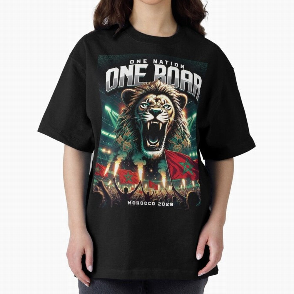 Morocco Football Team - One Nation, One Roar Classic T-Shirt Discover FIFA World Cup 2026 USA Canada Mexico Spirit, Featuring Germany, Messi and Cristiano Ronaldo, Stadium Chants, National Pride, Trophy Dreams and Unforgettable Football Memories;