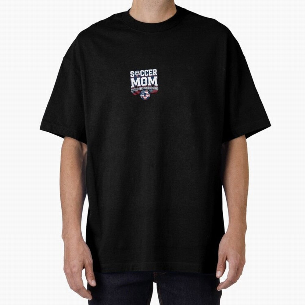 Soccer Mom World Cup Bold Text | 2026 Football Mom Classic T-Shirt Represent the Passion of FIFA World Cup 2026 Inspired by Neymar, Argentina Energy, Game Day Rituals, Football Legends, Country Pride and the Road to the Final; Perfect for Fans,