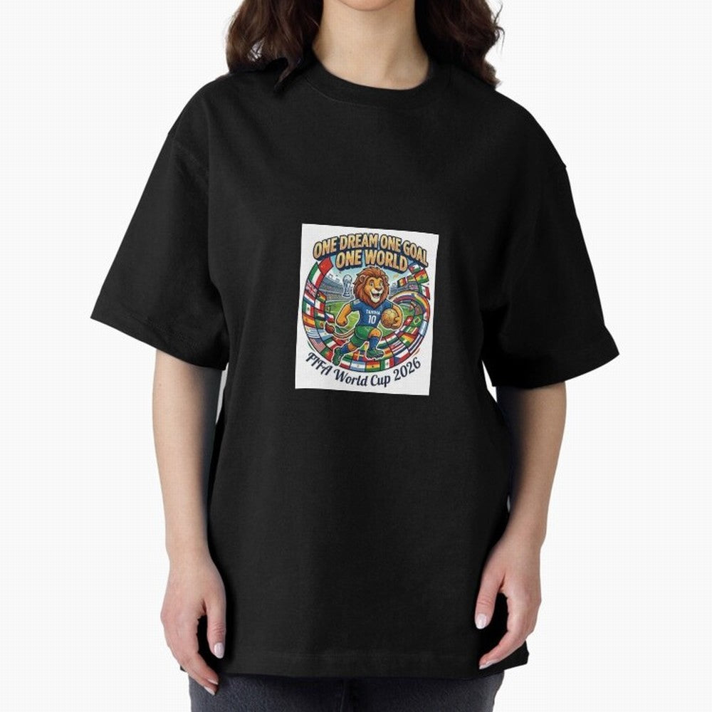 Celebrate the spirit of the world's greatest game with this vibrant mascot design! Featuring an energetic lion (Tamima) Classic T-Shirt Celebrate FIFA World Cup 2026 USA Canada Mexico Spirit, Connected to Portugal, Spain and Germany, Neymar,