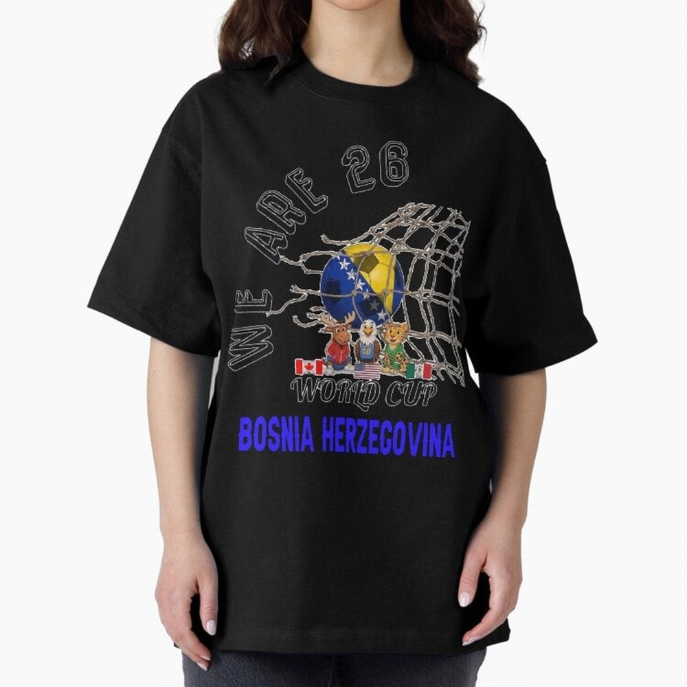 World cup 26 - Bosnia and Herzegovina Classic T-Shirt Show Support during Match Day Hype around FIFA World Cup 2026, CR7, Portugal, Spain and Germany, Football History, Final Match Energy, Crowd Noise and Once in a Lifetime Moments; Made for Die
