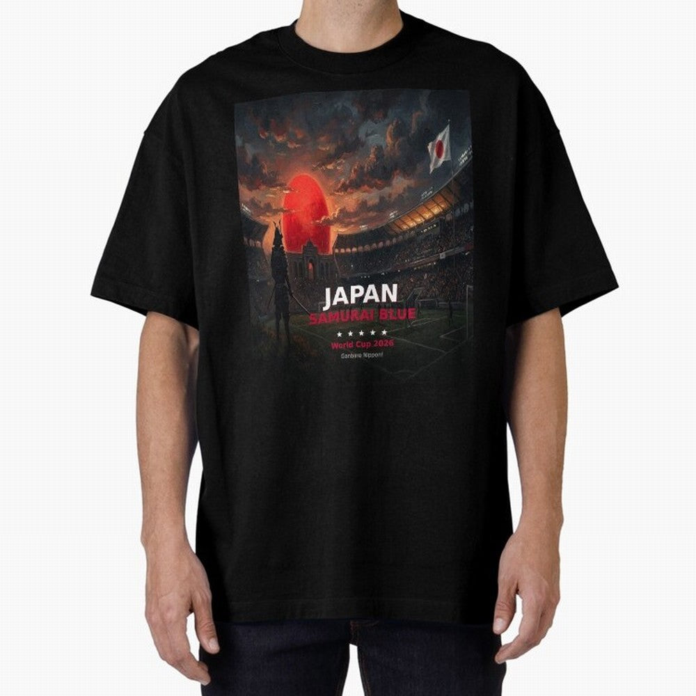 Japan Samurai Blue - World Cup 2026 Soccer Fan Tee Classic T-Shirt Bring International Match Energy to FIFA World Cup 2026 Highlighting Messi and Cristiano Ronaldo, Brazil Energy, Soccer Culture, Superstar Moments, National Team Dreams and
