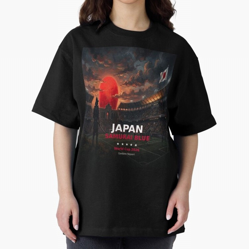 Japan Samurai Blue - World Cup 2026 Soccer Fan Tee Classic T-Shirt Bring International Match Energy to FIFA World Cup 2026 Highlighting Messi and Cristiano Ronaldo, Brazil Energy, Soccer Culture, Superstar Moments, National Team Dreams and