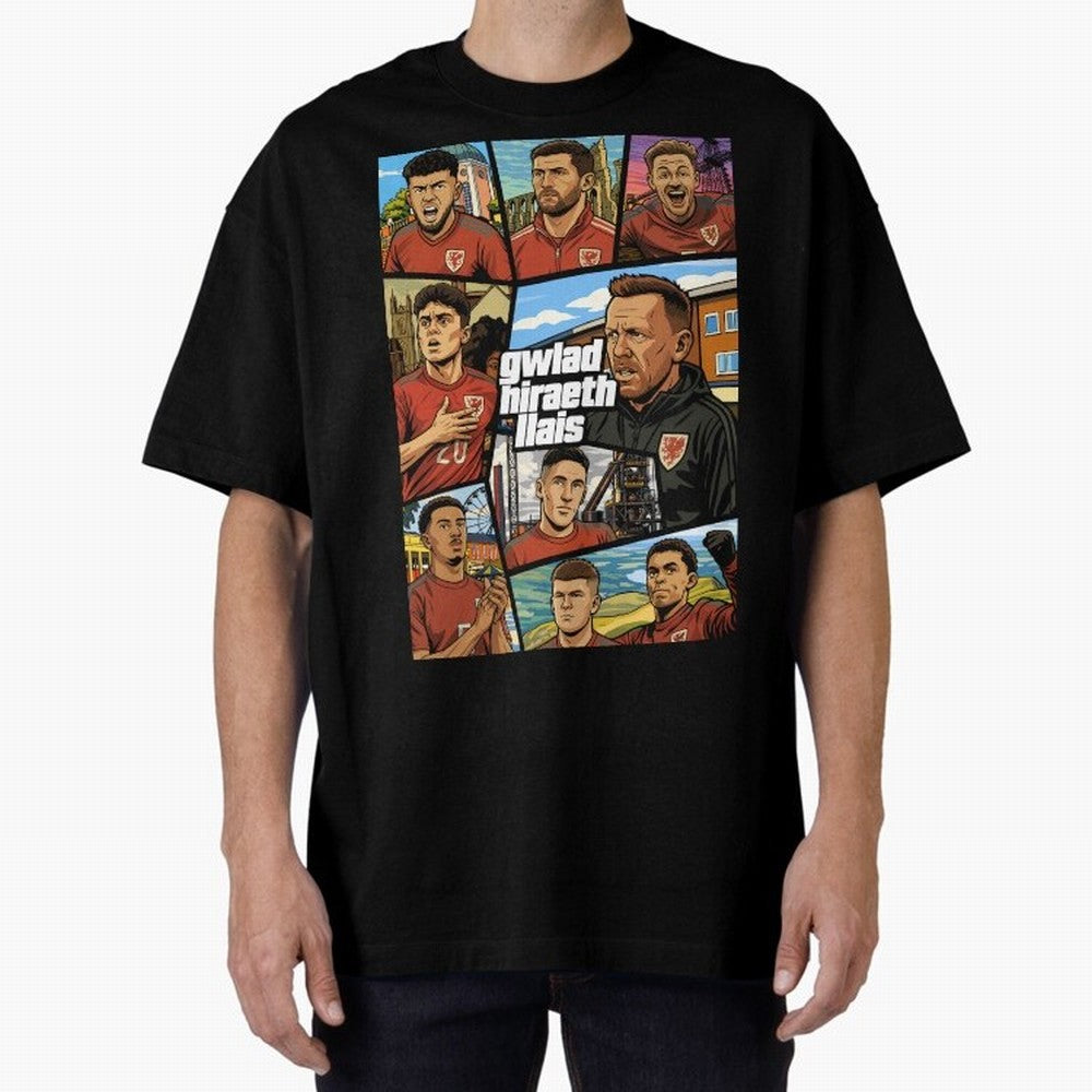 GTA Cymru Classic T-Shirt Represent FIFA World Cup 2026 Spirit, Inspired by Spain, Mbappe and Neymar, Match Day Excitement, Supporter Culture, Golden Goals and Global Football Passion; Built for Supporters Chasing Trophy Dreams, Final Match