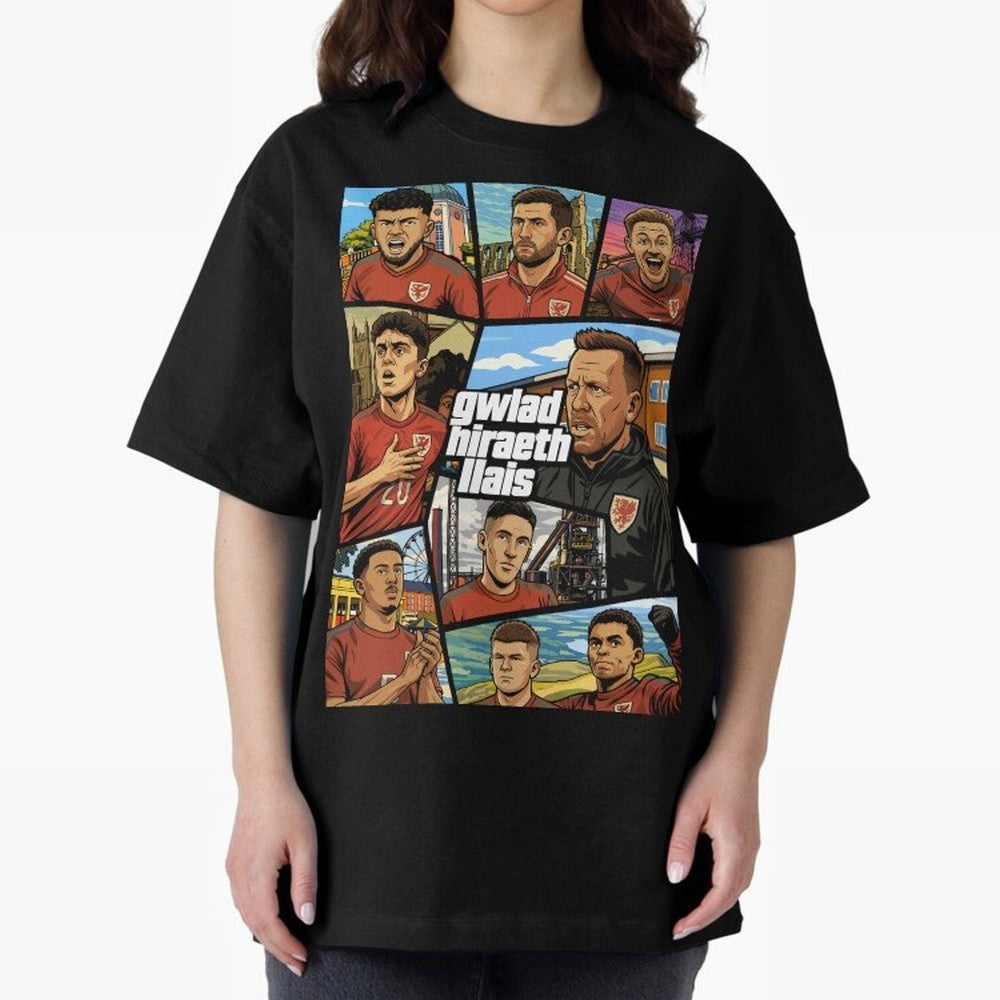 GTA Cymru Classic T-Shirt Represent FIFA World Cup 2026 Spirit, Inspired by Spain, Mbappe and Neymar, Match Day Excitement, Supporter Culture, Golden Goals and Global Football Passion; Built for Supporters Chasing Trophy Dreams, Final Match