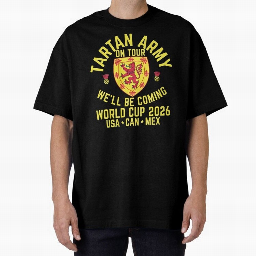 Tartan Army World Cup 2026 Scotland Tour Classic T-Shirt Fuel Your Fan Pride for Match Day Hype around FIFA World Cup 2026, Haaland and Mbappe, England and Germany, Football Festival Excitement, Trophy Ambitions, Country Rivalries and Star Player