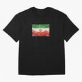 Iran Football World Cup Flag | Grunge Iranian Soccer Art Classic T-Shirt Bring World Football Passion into Global Football Passion for FIFA World Cup 2026 Group Stage, Featuring Mbappe and Neymar, Argentina and Brazil, Classic Soccer Heritage,