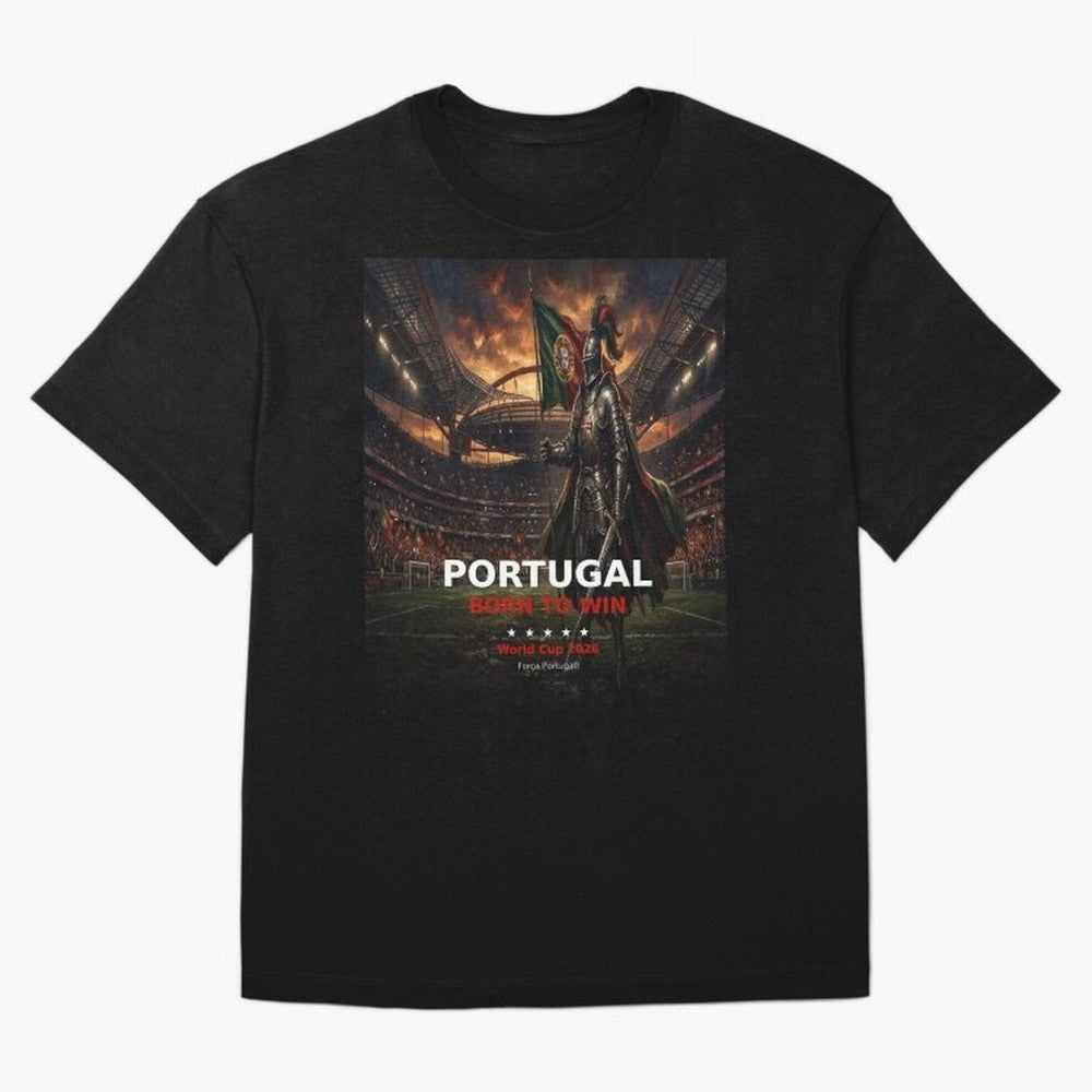 Portugal Born to Win - World Cup 2026 Soccer Fan Tee Classic T-Shirt Carry National Pride through FIFA World Cup 2026 Highlighting Messi, Argentina and Brazil Energy, Game Day Rituals, Football Legends, Country Pride and the Road to the Final;