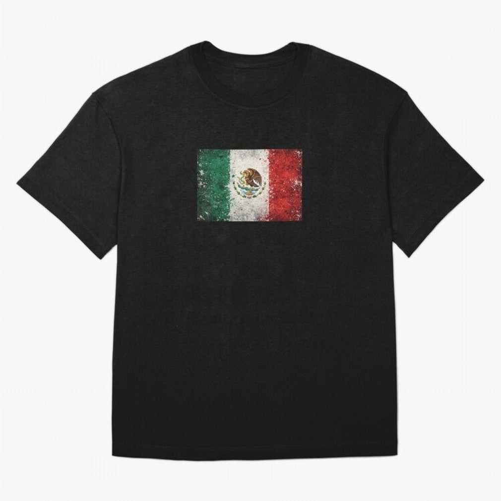 Mexico World Cup Flag ¨C Grunge Football Art Classic T-Shirt Elevate Match Day Hype around FIFA World Cup 2026 Group Stage, Haaland, Argentina and Brazil, Stadium Memories, Football Loyalty, International Chants and Championship Tradition; Great