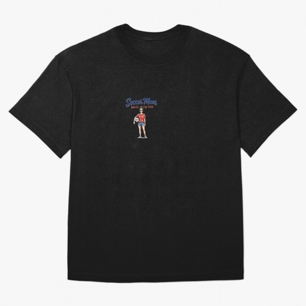 Soccer Mom World Cup 2026 | Football Mom Illustration Classic T-Shirt Celebrate Global Passion for Global Football Passion for FIFA World Cup 2026 Group Stage, Featuring Messi and Cristiano Ronaldo, England, Football Passion, Legendary