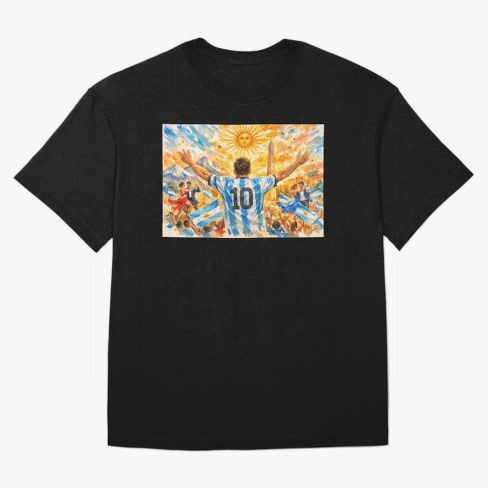Spectacular Celebration in Argentina Soccer Vibes 2026 Classic T-Shirt Bring a Vintage Feel to FIFA World Cup 2026 for Fans of Messi and Cristiano Ronaldo and Spain, Bringing Fan Favorite Moments, National Team Passion, Big Match Drama and Soccer