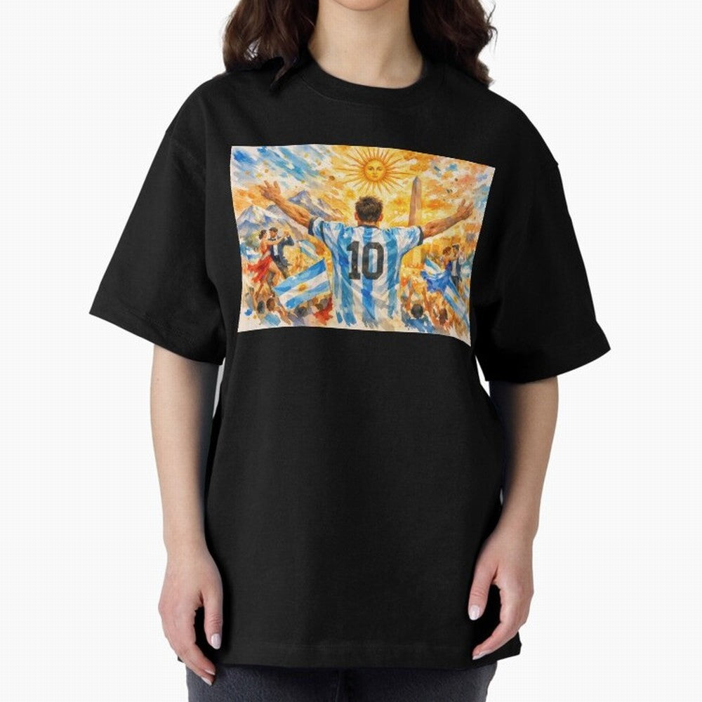 Spectacular Celebration in Argentina Soccer Vibes 2026 Classic T-Shirt Bring a Vintage Feel to FIFA World Cup 2026 for Fans of Messi and Cristiano Ronaldo and Spain, Bringing Fan Favorite Moments, National Team Passion, Big Match Drama and Soccer