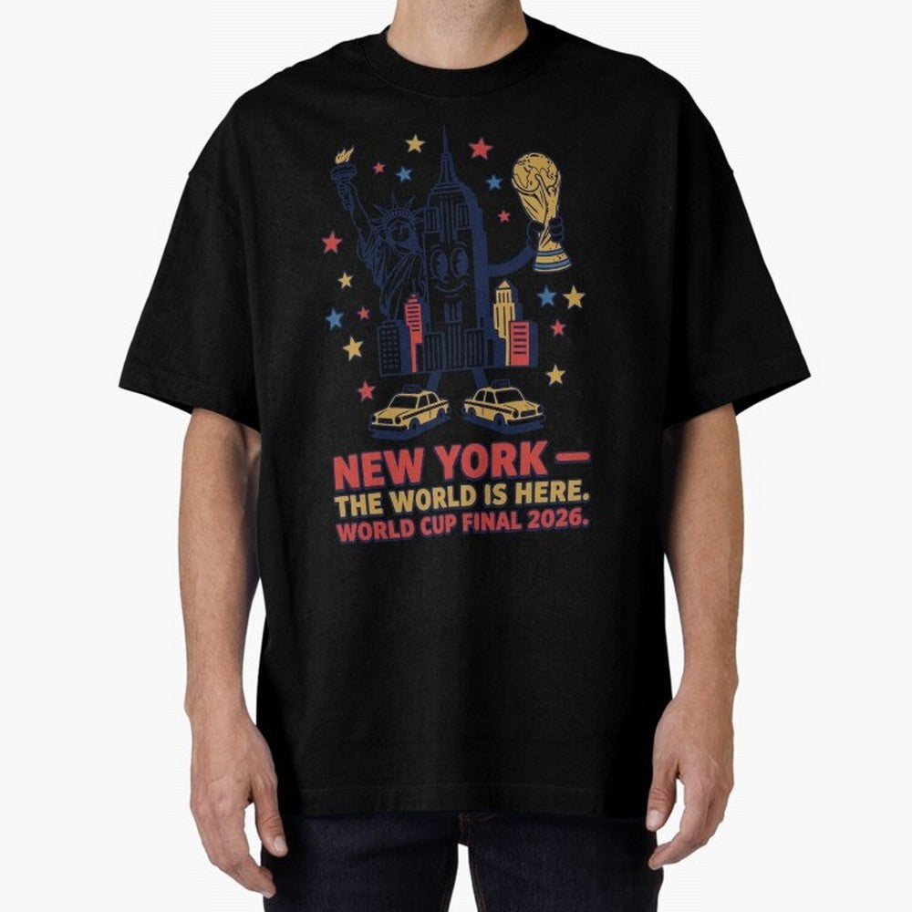 New York World Cup Final ¡ª Liberty Scores V2 Classic T-Shirt Make Every Match About FIFA World Cup 2026 USA Canada Mexico Spirit, Featuring England, Neymar, Haaland and Cristiano Ronaldo, Match Day Excitement, Supporter Culture, Golden Goals and