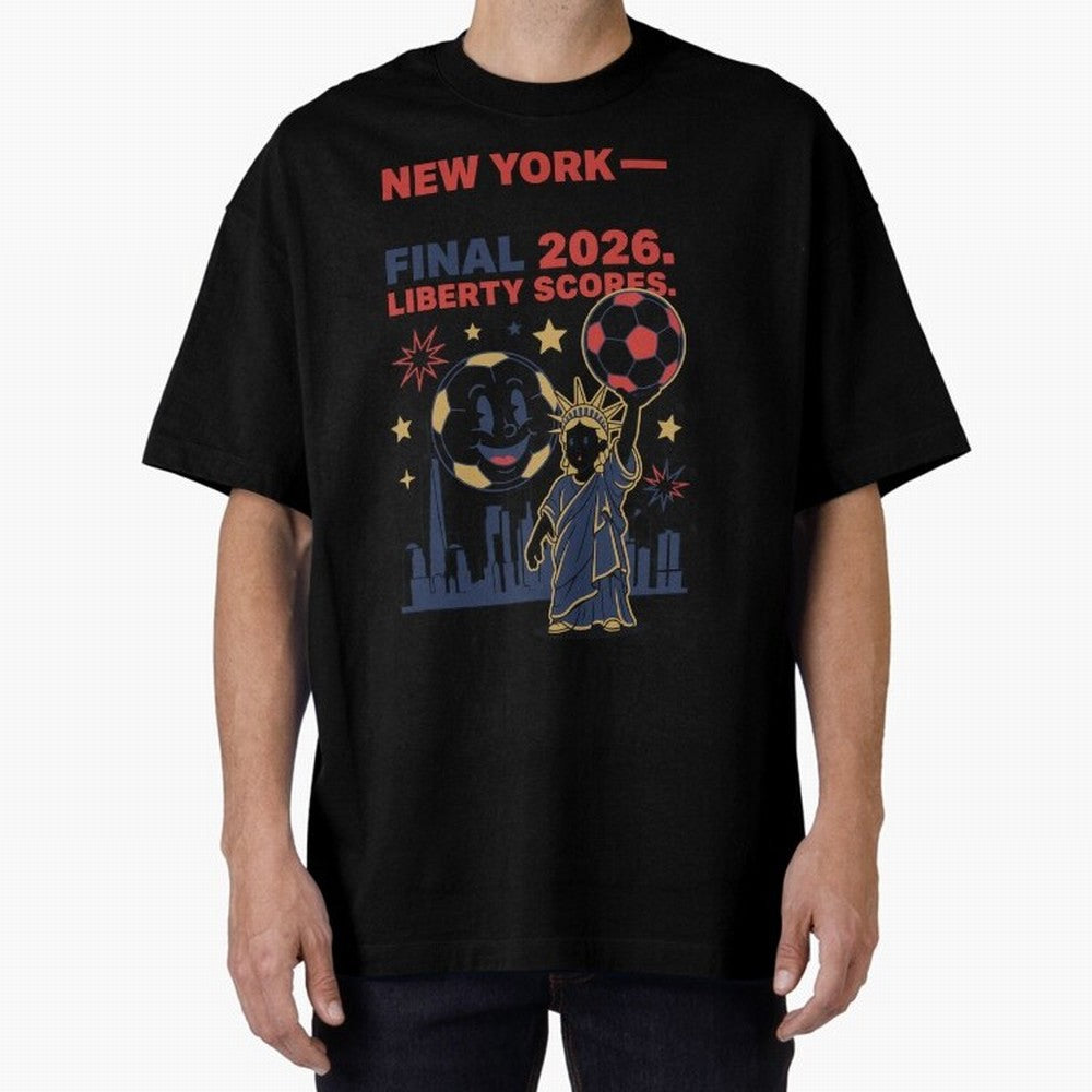 New York World Cup Final 2026 V4 Classic T-Shirt Support Your Favorite Stars during FIFA World Cup 2026 for Fans of Mbappe and Neymar and France and Portugal, Bringing Soccer Culture, Superstar Moments, National Team Dreams and Competitive Fire;