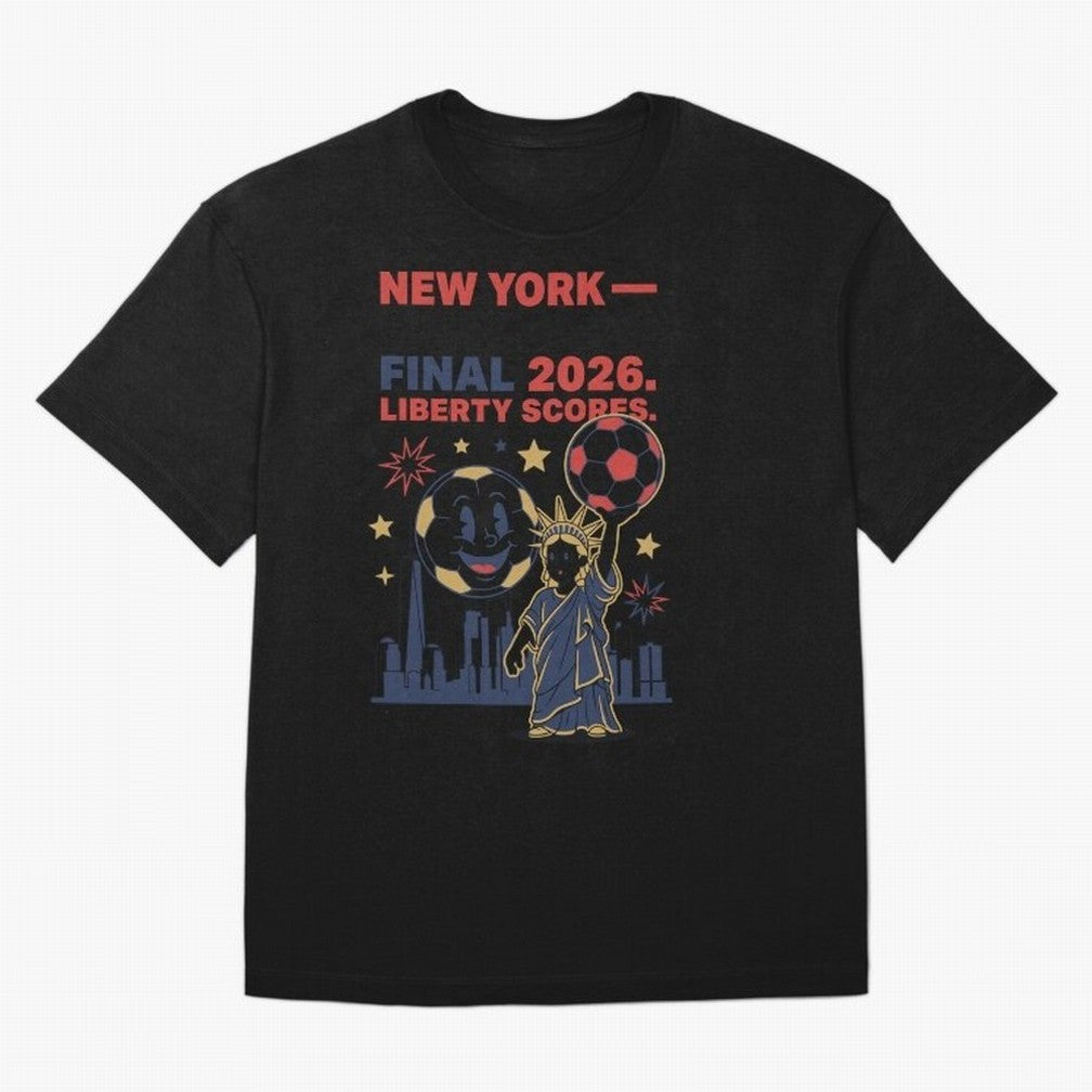 New York World Cup Final 2026 V4 Classic T-Shirt Support Your Favorite Stars during FIFA World Cup 2026 for Fans of Mbappe and Neymar and France and Portugal, Bringing Soccer Culture, Superstar Moments, National Team Dreams and Competitive Fire;