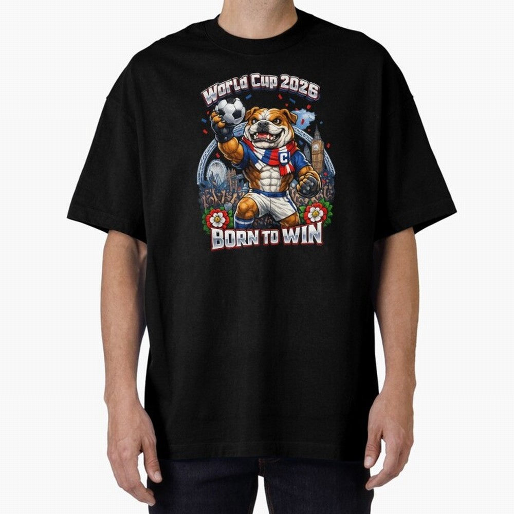 England Bulldog World Cup 2026 Fan Art Classic T-Shirt Carry the Dream of FIFA World Cup 2026 Group Stage Driven by CR7, Argentina, France and Brazil Energy, Game Day Rituals, Football Legends, Country Pride and the Road to the Final; Perfect for