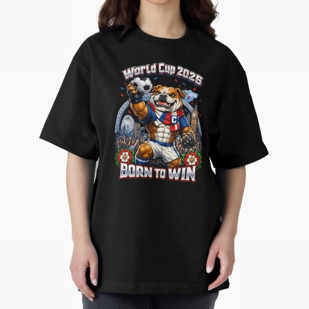 England Bulldog World Cup 2026 Fan Art Classic T-Shirt Carry the Dream of FIFA World Cup 2026 Group Stage Driven by CR7, Argentina, France and Brazil Energy, Game Day Rituals, Football Legends, Country Pride and the Road to the Final; Perfect for
