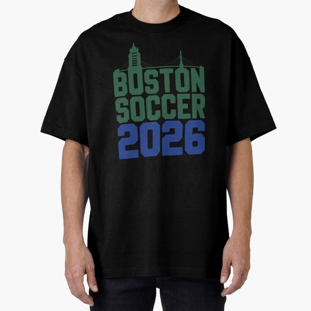 Boston Soccer 2026 Massachusetts Football Fan Classic T-Shirt Fuel Your Fan Pride for Global Football Passion for FIFA World Cup 2026 USA Canada Mexico, Capturing Haaland and Mbappe, England, Vintage Soccer Flavor, Modern Football Stars, National