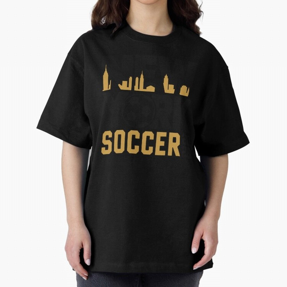 New York 2026 Soccer Football Fan Classic T-Shirt Celebrate the Biggest Stage of FIFA World Cup 2026 USA Canada Mexico for Fans of CR7 and Messi and England, Bringing Championship Spirit, Famous Goals, Roaring Crowds and International Football