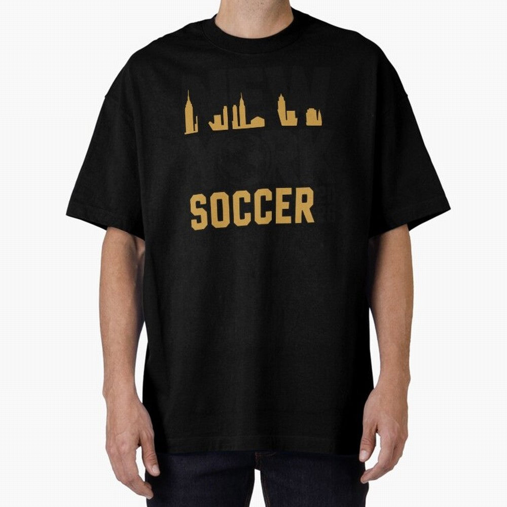 New York 2026 Soccer Football Fan Classic T-Shirt Celebrate the Biggest Stage of FIFA World Cup 2026 USA Canada Mexico for Fans of CR7 and Messi and England, Bringing Championship Spirit, Famous Goals, Roaring Crowds and International Football