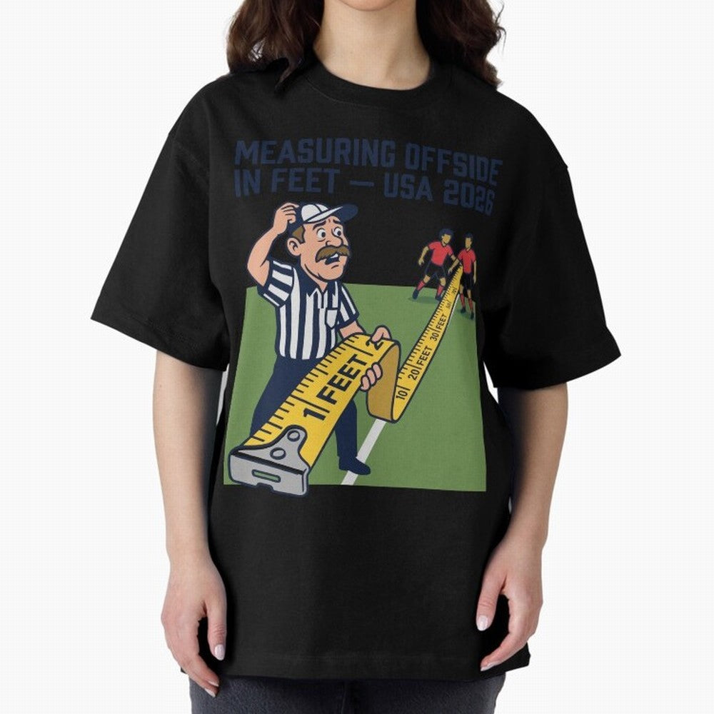 Measuring Offside in Feet ¡ª USA 2026 V3 Classic T-Shirt Celebrate the Road through FIFA World Cup 2026 USA Canada Mexico for Fans of Messi and Cristiano Ronaldo and Germany, Bringing Match Day Excitement, Supporter Culture, Golden Goals and Global