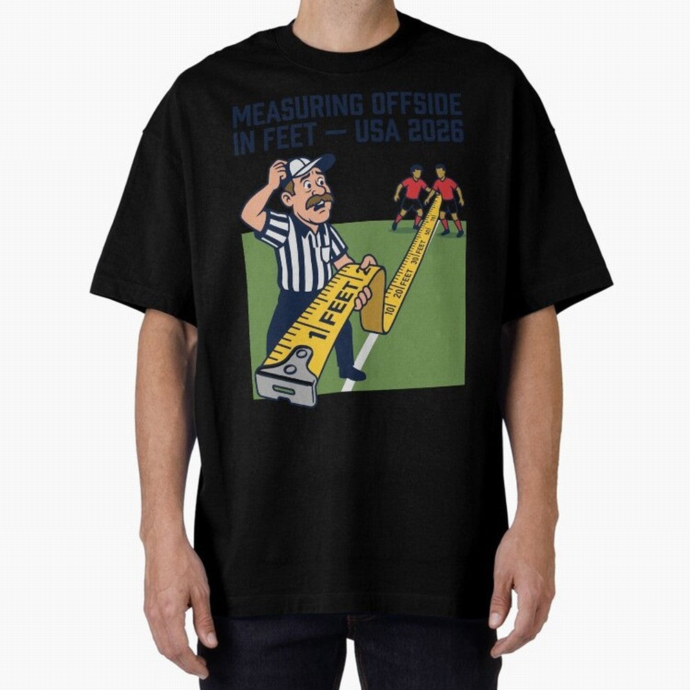Measuring Offside in Feet ¡ª USA 2026 V3 Classic T-Shirt Celebrate the Road through FIFA World Cup 2026 USA Canada Mexico for Fans of Messi and Cristiano Ronaldo and Germany, Bringing Match Day Excitement, Supporter Culture, Golden Goals and Global