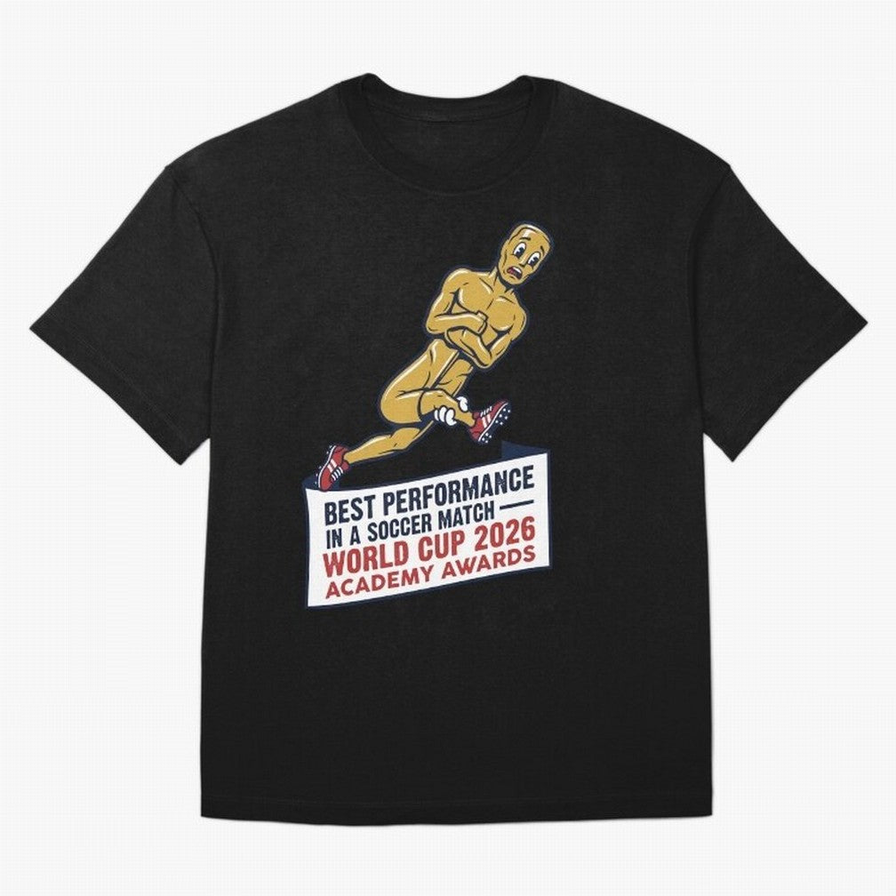 Academy Awards Best Performance Soccer V1 Classic T-Shirt Celebrate Global Football Passion for FIFA World Cup 2026 USA Canada Mexico, Filled with Messi and Cristiano Ronaldo, England, France and Netherlands, Match Day Excitement, Supporter