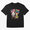 The American eagle and its friend, the South African springbok Classic T-Shirt Show Fan Pride Across the FIFA World Cup 2026 Journey through Haaland and Mbappe Highlights, Portugal Pride, Champion Mindset, Group Stage Buzz, Knockout Tension and