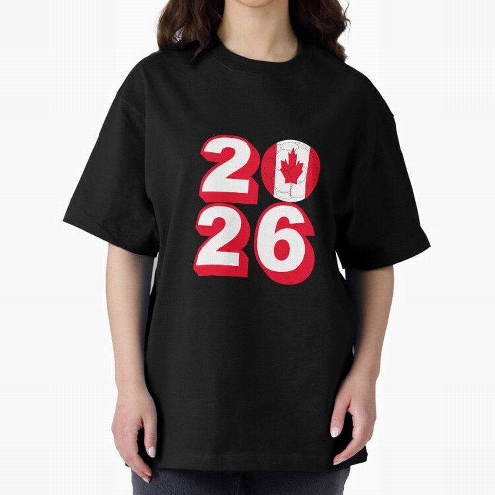 Canada 2026 Soccer Ball Graphic Design Classic T-Shirt Share the Excitement of the FIFA World Cup 2026 Journey through Cristiano Ronaldo Highlights, Brazil, Portugal and Argentina Pride, Football History, Final Match Energy, Crowd Noise and Once in