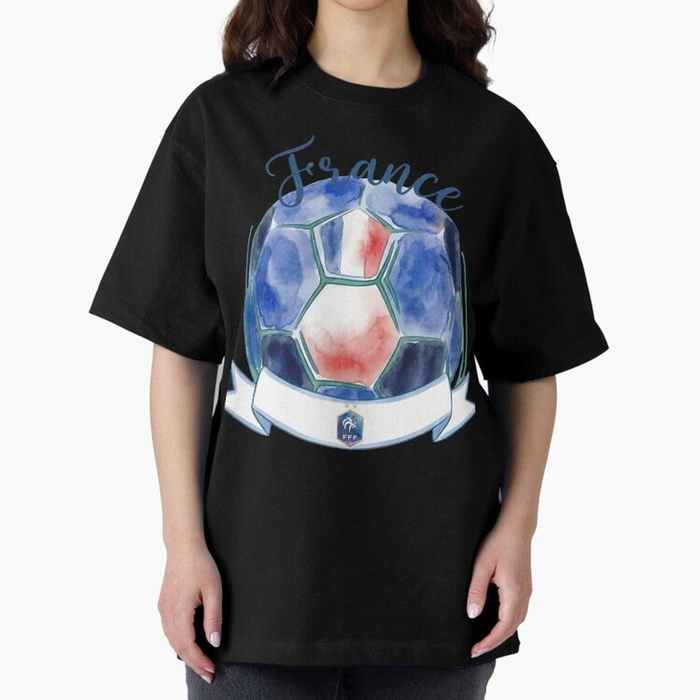 France World Cup Football Supporters Graphic Classic T-Shirt Keep the Match Day Mood of Global Football Passion for FIFA World Cup 2026 Group Stage, Capturing Messi, Portugal, Spain and Germany, Goal Celebration Energy, Supporter Heritage, Football