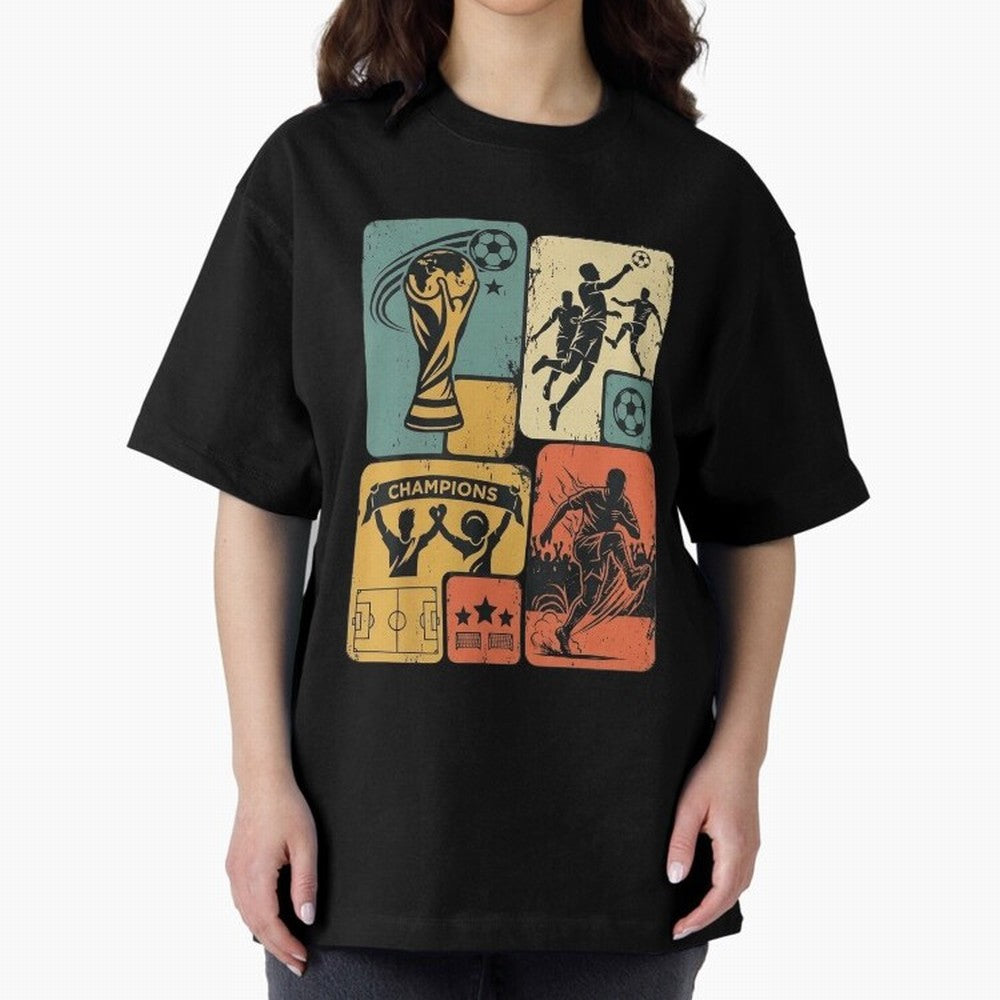 Retro World Cup 2026 Soccer Champion - Vintage Aesthetic Classic Football Shirt Design for Fans and Gift Classic T-Shirt Capture Stadium Memories from FIFA World Cup 2026 Group Stage Spirit, Inspired by Netherlands, Messi, Stadium Memories,