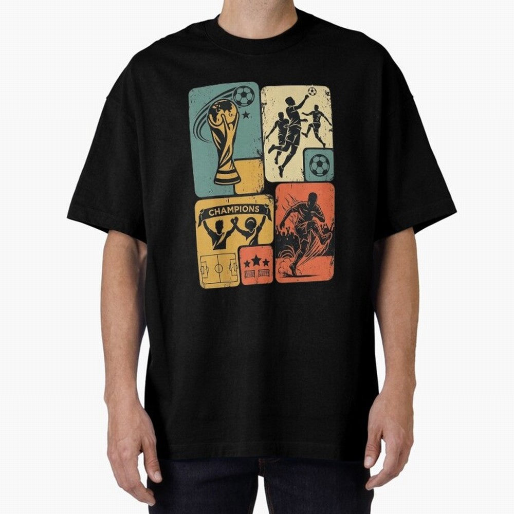 Retro World Cup 2026 Soccer Champion - Vintage Aesthetic Classic Football Shirt Design for Fans and Gift Classic T-Shirt Capture Stadium Memories from FIFA World Cup 2026 Group Stage Spirit, Inspired by Netherlands, Messi, Stadium Memories,