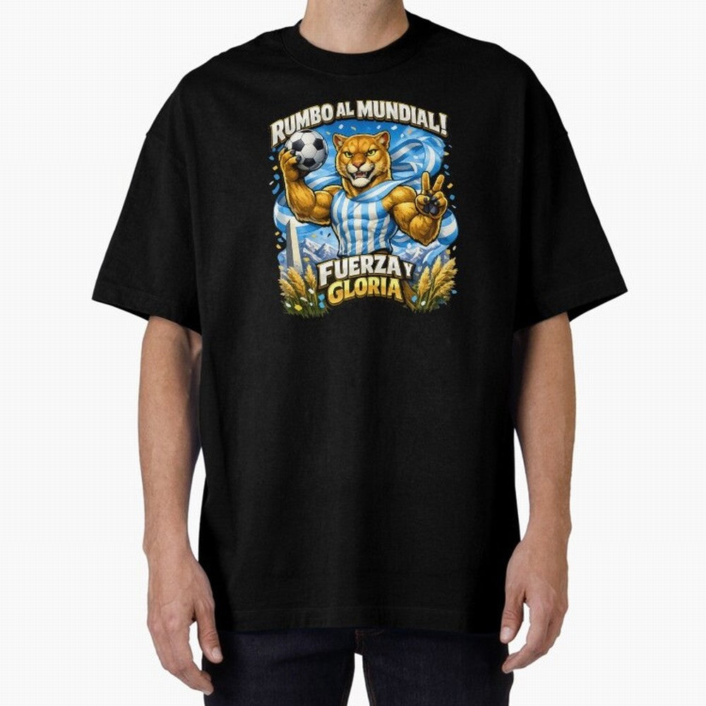 Argentina Puma World Cup Fan Art Classic T-Shirt Relive Legendary Nights from FIFA World Cup 2026 USA Canada Mexico for Fans of Messi and France, Bringing Sports Nostalgia, International Competition, Famous Players and Unforgettable Victories;