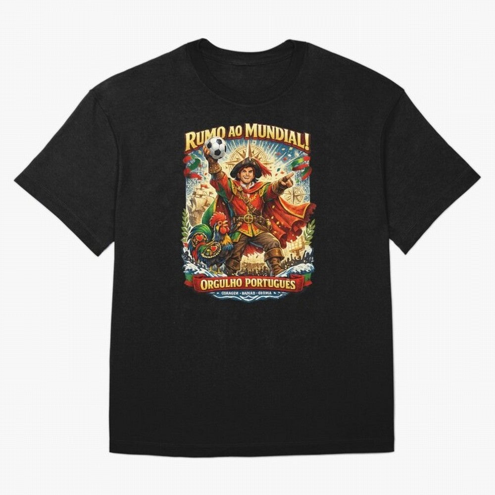 Portugal World Cup Pride Football Fan Classic T-Shirt Follow FIFA World Cup 2026 Group Stage Spirit, Centered on Netherlands, Messi, CR7 and Mbappe, Supporter Pride, Iconic Celebrations, Legendary Names and Global Match Day Energy; Made for