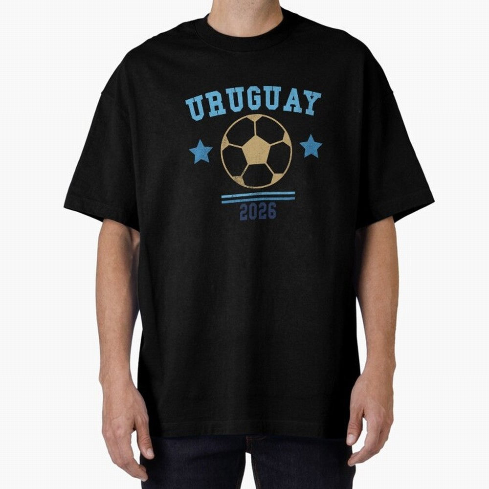 Uruguay 2026 ¡ª Vintage Soccer Tee Classic T-Shirt Make Game Day About the FIFA World Cup 2026 Journey through Cristiano Ronaldo, Haaland and CR7 Highlights, England, France and Netherlands Pride, Champion Mindset, Group Stage Buzz, Knockout