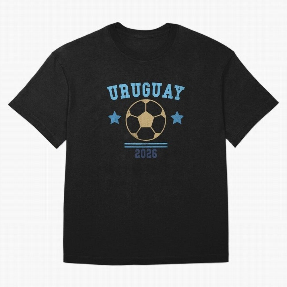 Uruguay 2026 ¡ª Vintage Soccer Tee Classic T-Shirt Make Game Day About the FIFA World Cup 2026 Journey through Cristiano Ronaldo, Haaland and CR7 Highlights, England, France and Netherlands Pride, Champion Mindset, Group Stage Buzz, Knockout