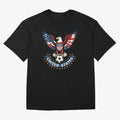 USA Soccer Eagle - United States Football Fan Classic T-Shirt Represent the Passion of the FIFA World Cup 2026 USA Canada Mexico Journey through Neymar, Haaland and Cristiano Ronaldo Highlights, Germany Pride, Sports Nostalgia, International
