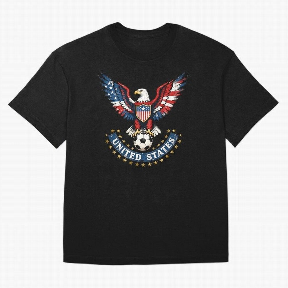 USA Soccer Eagle - United States Football Fan Classic T-Shirt Represent the Passion of the FIFA World Cup 2026 USA Canada Mexico Journey through Neymar, Haaland and Cristiano Ronaldo Highlights, Germany Pride, Sports Nostalgia, International