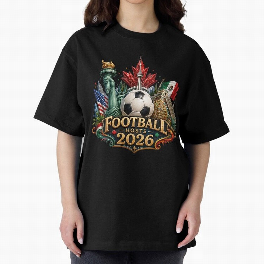 Road to 2026 USA Mexico Canada Soccer Design Classic T-Shirt Bring the FIFA World Cup 2026 Group Stage Journey through CR7 and Messi Highlights, England and Germany Pride, Football Passion, Legendary Performances, Festival Vibes and Supporter