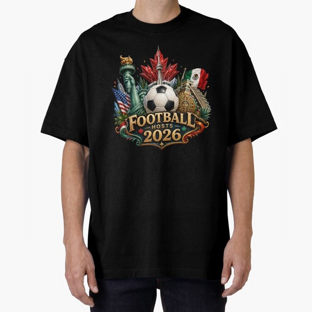 Road to 2026 USA Mexico Canada Soccer Design Classic T-Shirt Bring the FIFA World Cup 2026 Group Stage Journey through CR7 and Messi Highlights, England and Germany Pride, Football Passion, Legendary Performances, Festival Vibes and Supporter