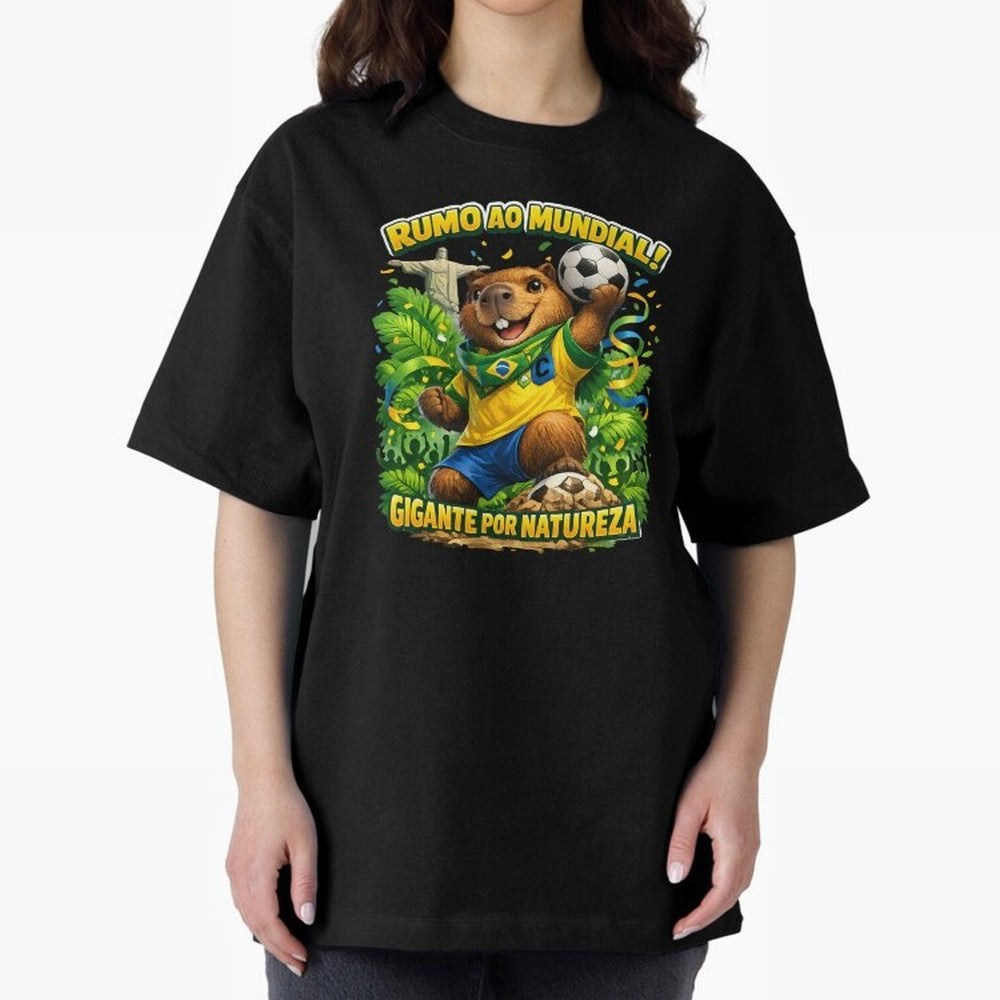 Brazil World Cup 2026 Capybara Fan Shirt Classic T-Shirt Celebrate National Team Dreams in the FIFA World Cup 2026 USA Canada Mexico Journey through Haaland and Mbappe Highlights, France Pride, Stadium Memories, Football Loyalty, International