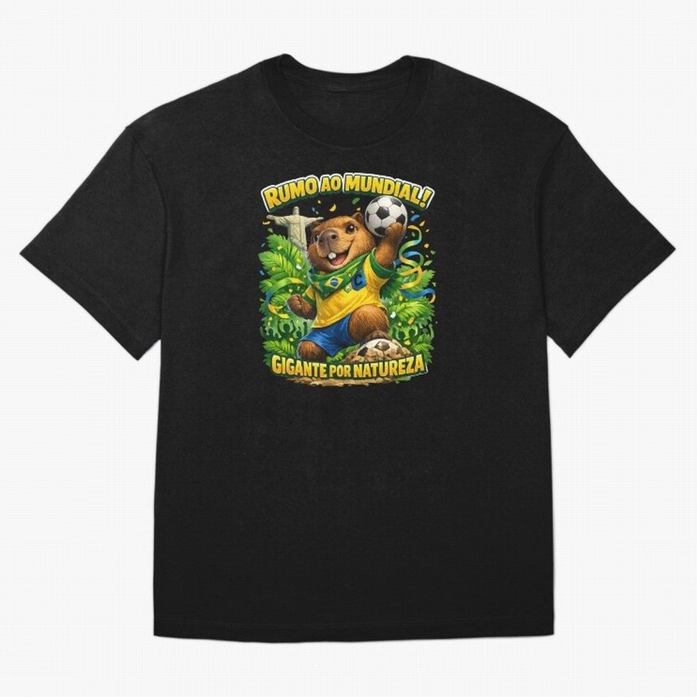 Brazil World Cup 2026 Capybara Fan Shirt Classic T-Shirt Celebrate National Team Dreams in the FIFA World Cup 2026 USA Canada Mexico Journey through Haaland and Mbappe Highlights, France Pride, Stadium Memories, Football Loyalty, International