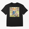 2026 World Cup Shiba Inu Ace #7 - Stadium Action Art Classic T-Shirt Carry the Colors and Pride of Global Football Passion for FIFA World Cup 2026, Highlighting Neymar, Haaland and Cristiano Ronaldo, England, Football Passion, Legendary