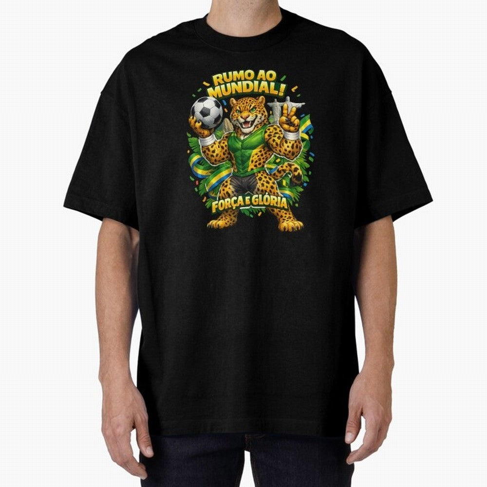 Brazil World Cup 2026 Jaguar Fan Art Classic T-Shirt Discover FIFA World Cup 2026 Group Stage Spirit, Highlighting Germany, Cristiano Ronaldo, Match Day Excitement, Supporter Culture, Golden Goals and Global Football Passion; Perfect for People Who