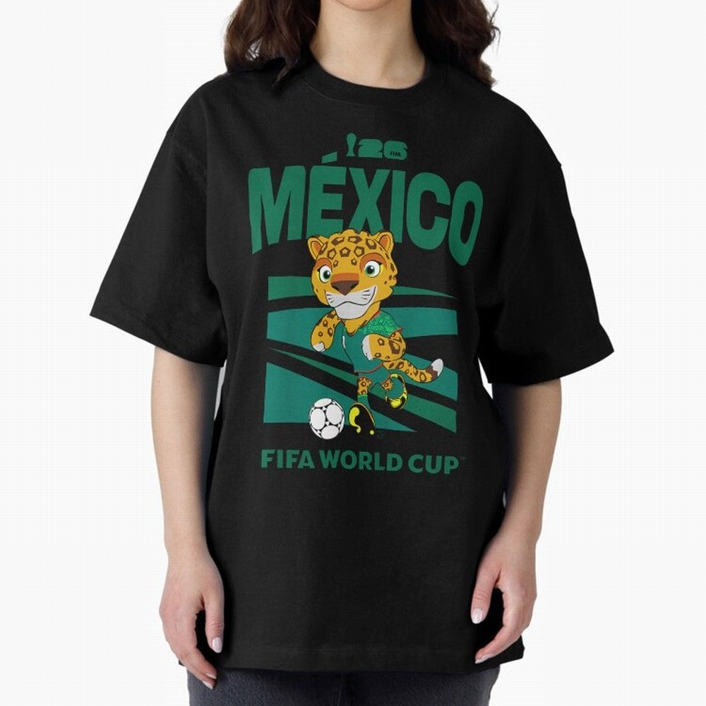 Kids World Cup26 Mexico Mascot Ball Classic T-Shirt Celebrate Every Goal in the FIFA World Cup 2026 Journey through Cristiano Ronaldo Highlights, England, France and Netherlands Pride, Football Passion, Legendary Performances, Festival Vibes and