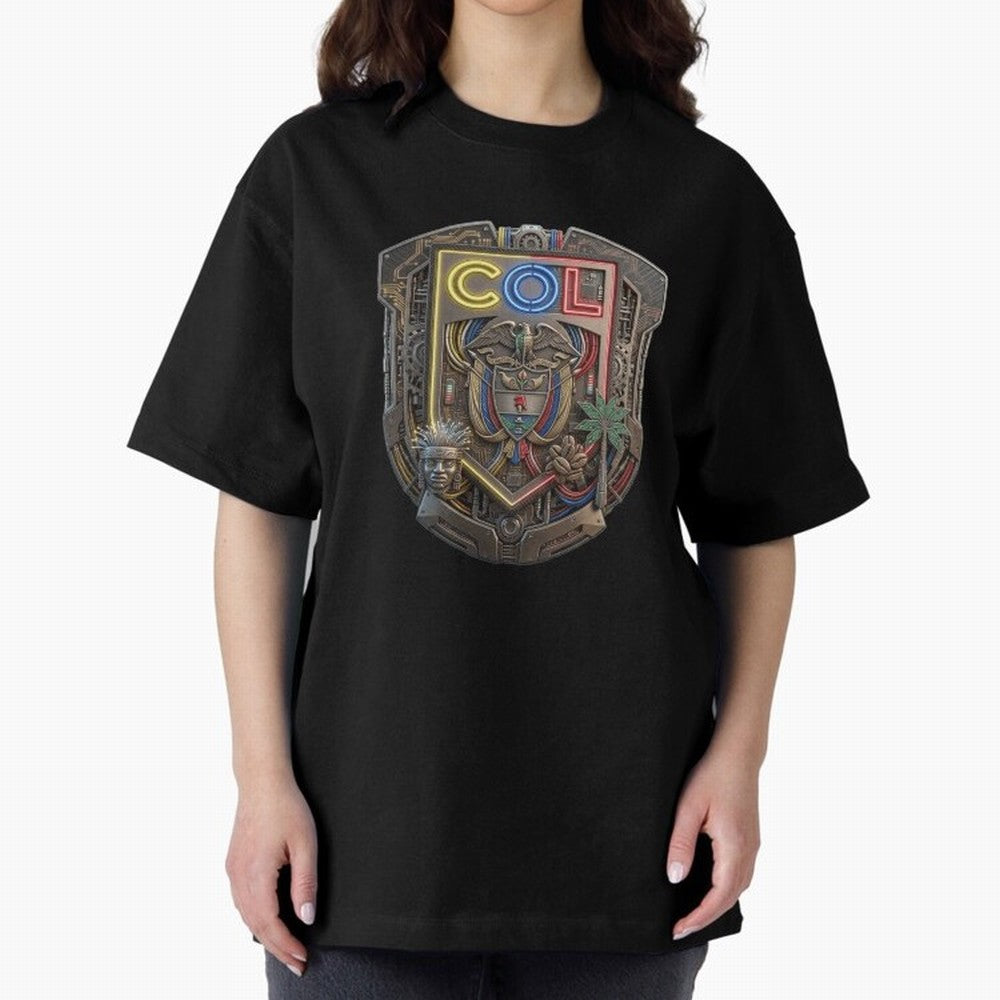 Feel the passion of Colombia with this dynamic Shield and soccer player design Classic T-Shirt Celebrate the Road through FIFA World Cup 2026 Spirit, Centered on England and Germany, Mbappe and Neymar, Football Festival Excitement, Trophy