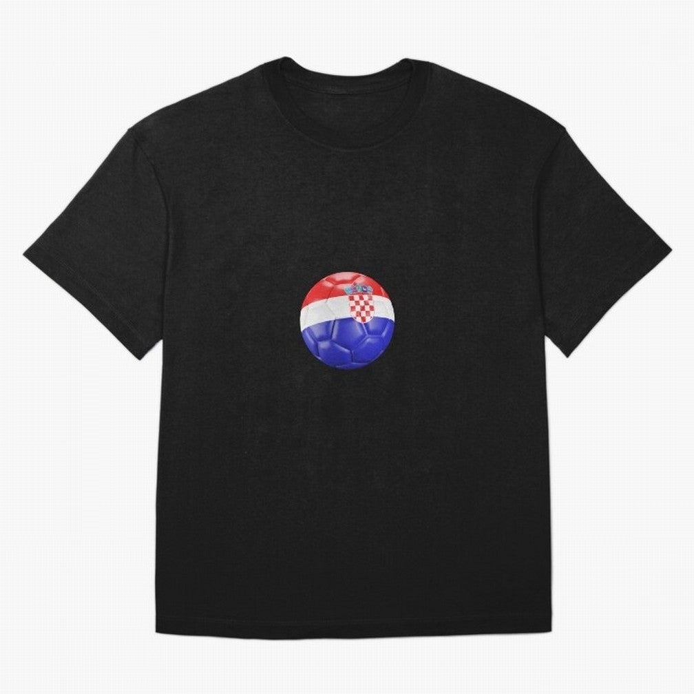 Croatia Ball Classic T-Shirt Stand with FIFA World Cup 2026 USA Canada Mexico for Fans of Cristiano Ronaldo and Argentina and Brazil, Bringing Stadium Chants, National Pride, Trophy Dreams and Unforgettable Football Memories; Ideal for Football