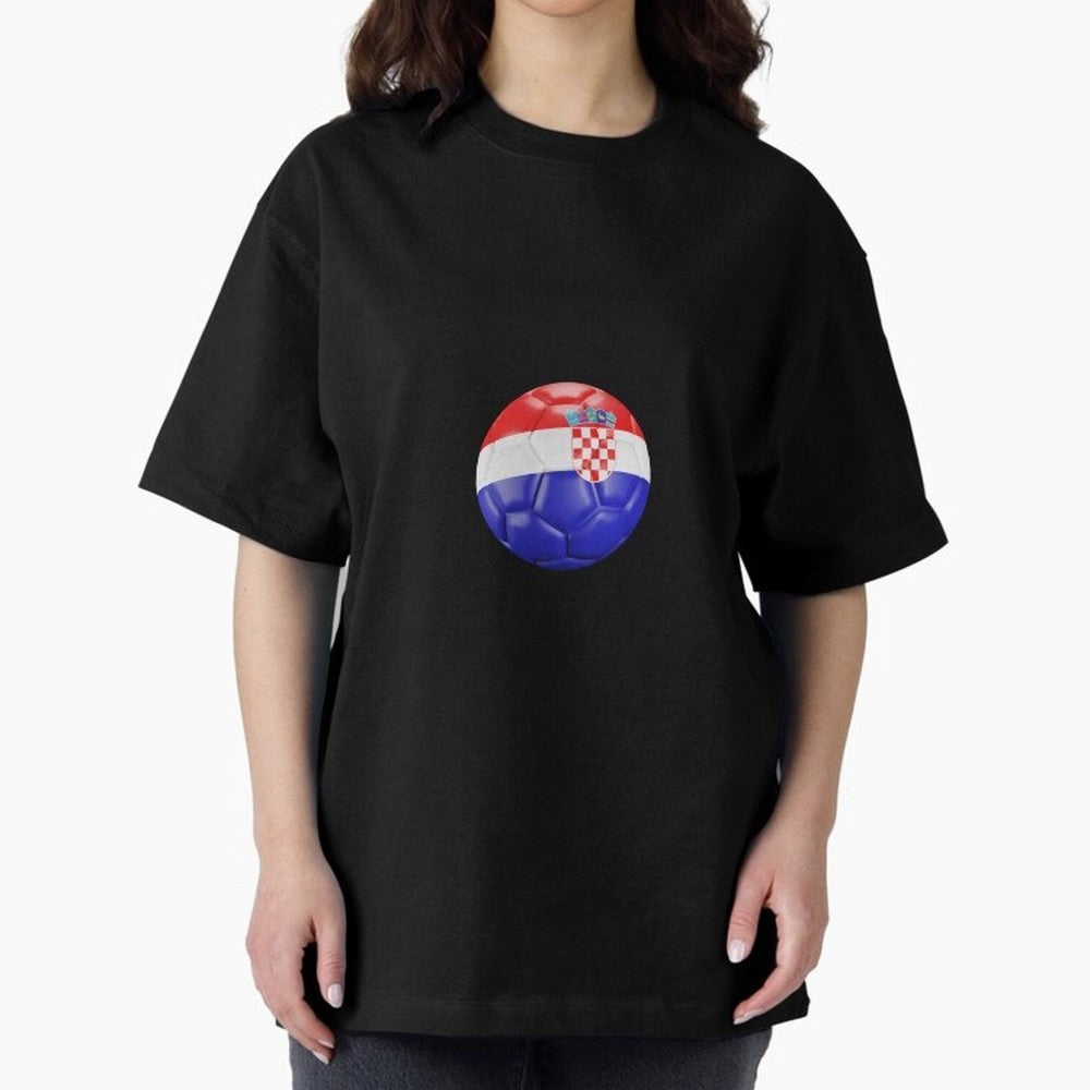 Croatia Ball Classic T-Shirt Stand with FIFA World Cup 2026 USA Canada Mexico for Fans of Cristiano Ronaldo and Argentina and Brazil, Bringing Stadium Chants, National Pride, Trophy Dreams and Unforgettable Football Memories; Ideal for Football